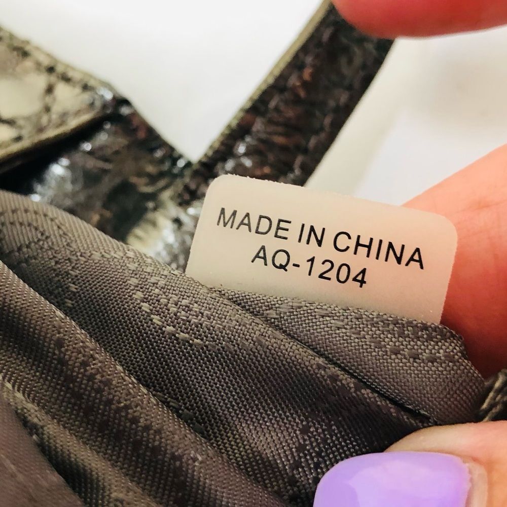 Michael Kors Tilda Python-Embossed Clutch Bag - image 8